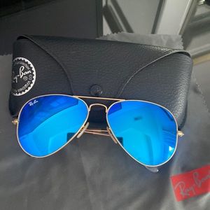Ray-Ban Aviator Flash Glasses